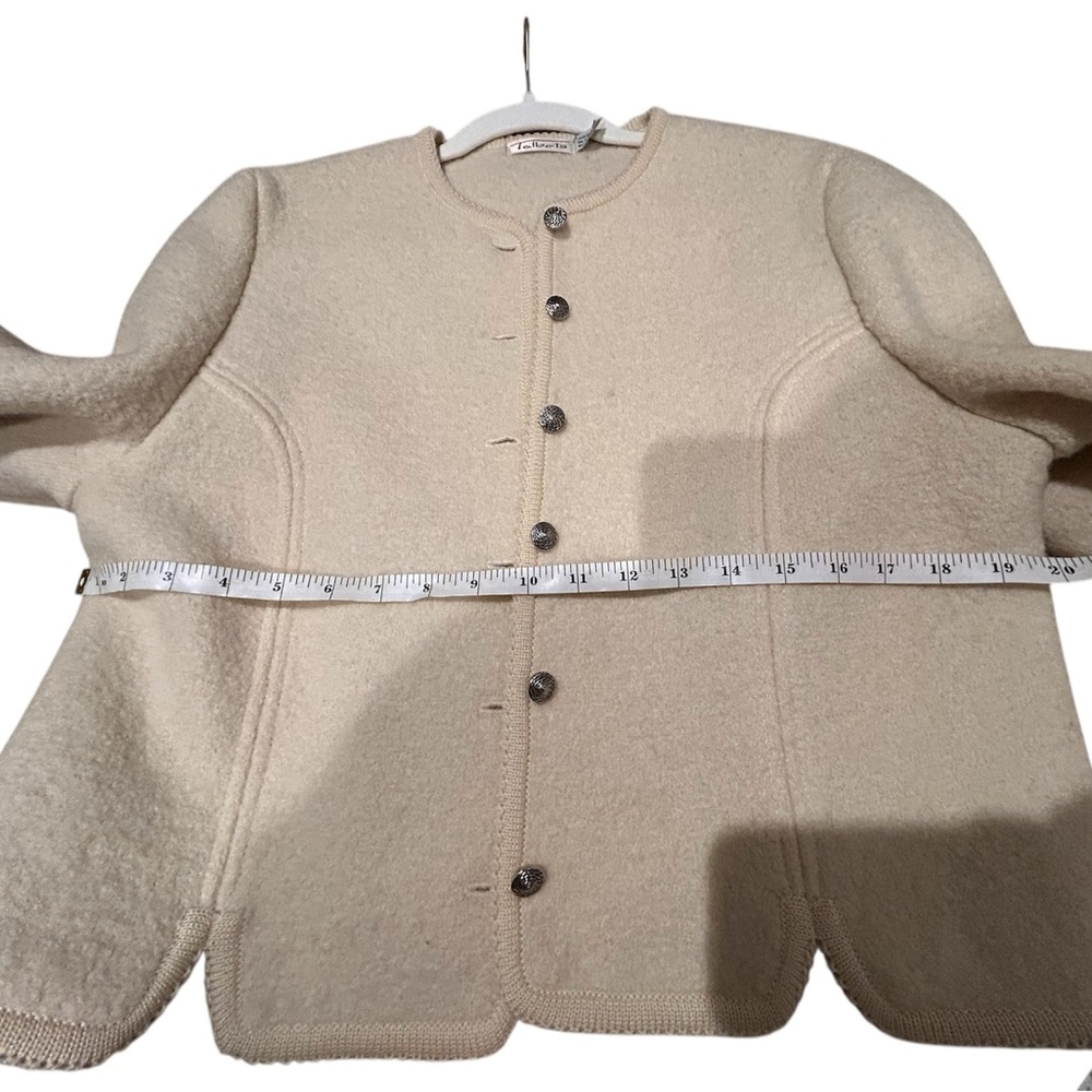 Talbots Cream Wool Sweater - Picture 6 of 7